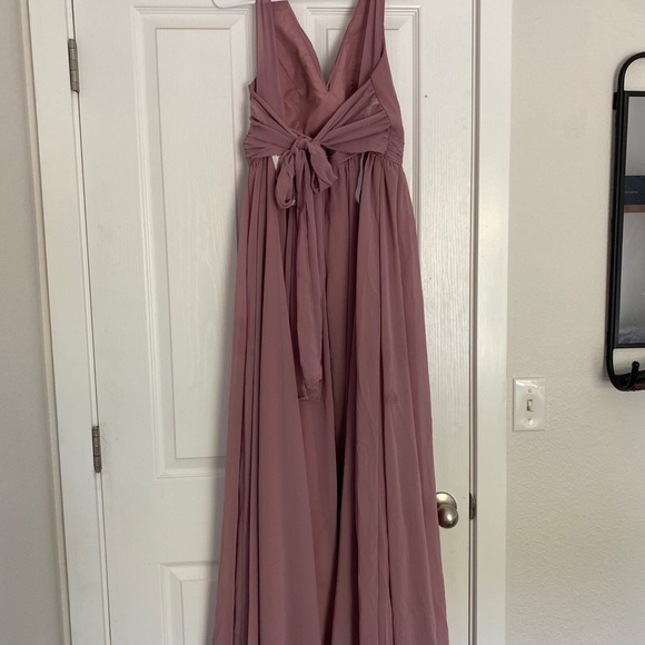 4 Azazie Vintage Mauve bridesmaids dresses - Picture 6 of 13